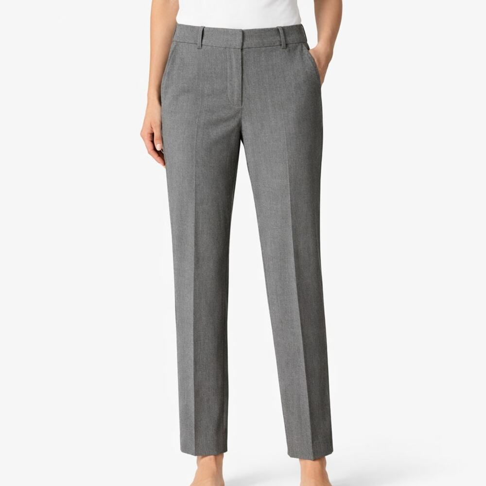 J.Crew Ruby Full Length Gray Pants Size 4